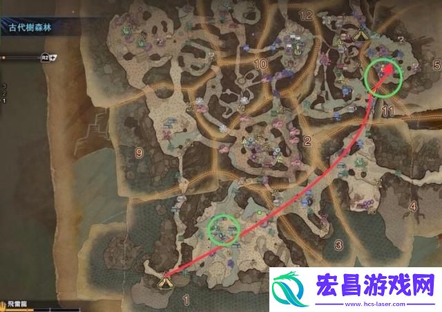 怪物猎人世界雌火龙在哪