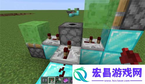 我的世界红石大炮怎么制作