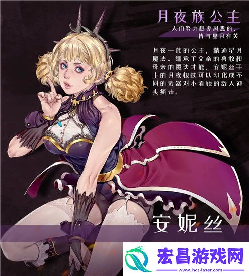 战魂铭人安妮丝技能是什么