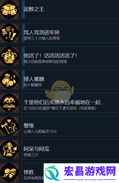 纳赫鲁博王国地下城混沌护符哪些成就
