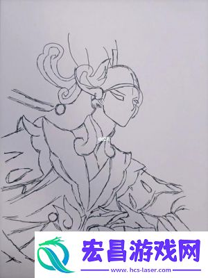 上官婉儿拿一支笔稿自己