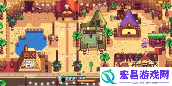 星露谷物语齐先生核桃房位置介绍