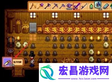 星露谷物语兔子的脚获取方法