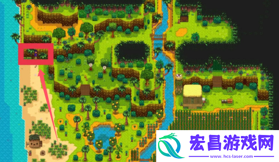 星露谷物语齐先生核桃房位置介绍