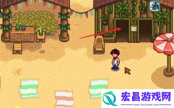 星露谷物语海盗湾进入方法