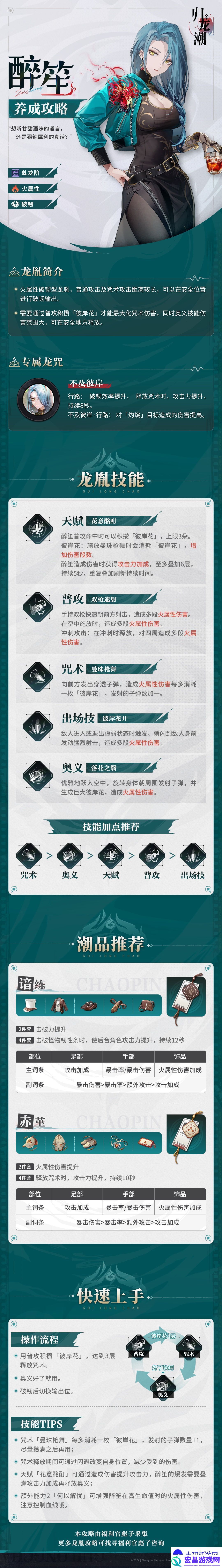 述说归龙潮醉笙怎么玩