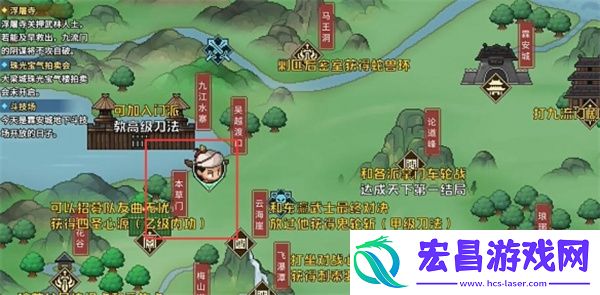 大侠立志传曲忘忧位置介绍