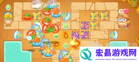 保卫萝卜4法老归来第86关怎么过