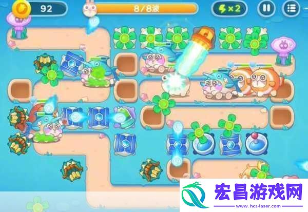 保卫萝卜4法老遗迹揭秘第49关智慧布局与强力炮塔搭配攻略轻松通关不是梦