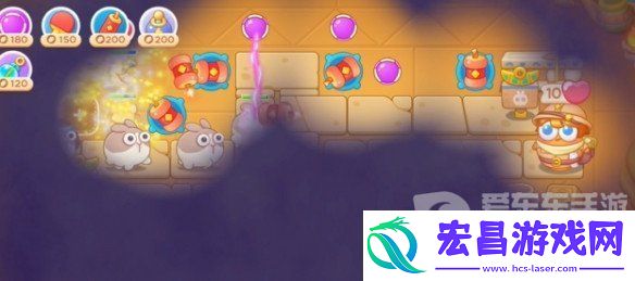 保卫萝卜4法老归来第87关如何过