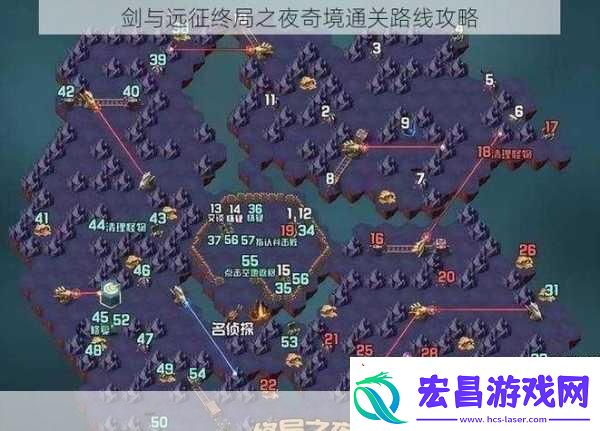 剑与远征终局之夜奇境通关路线攻略