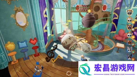 化身猫咪与好友游戏