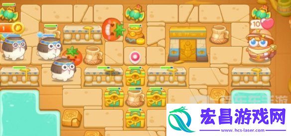 保卫萝卜4法老归来第86关怎么过