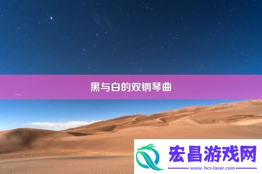 黑与白的双钢琴曲