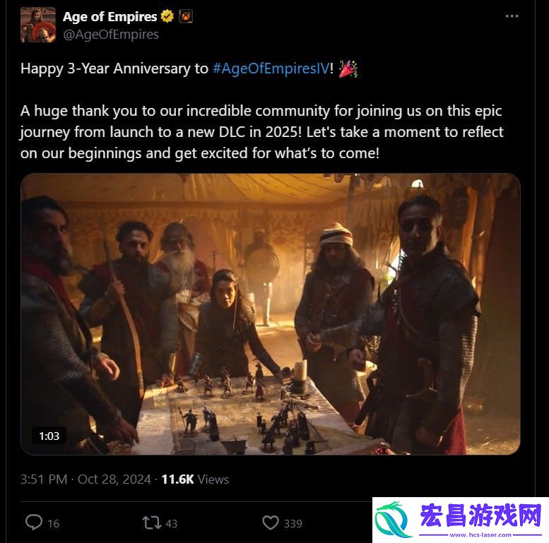 帝国时代4将迎来新的DLC
