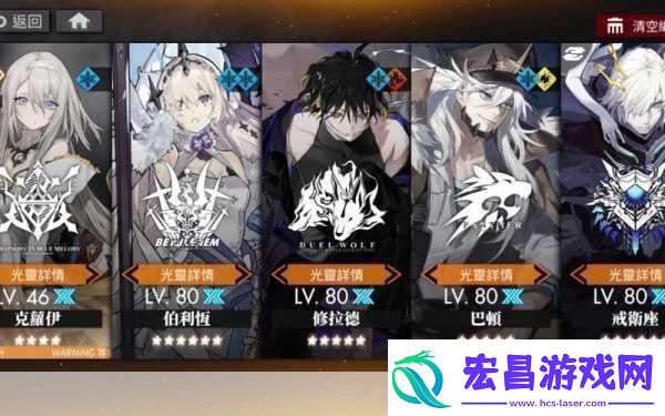 白夜极光角色排行榜一览