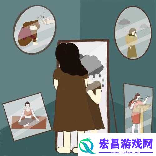 抬头看看你在镜子里的样子