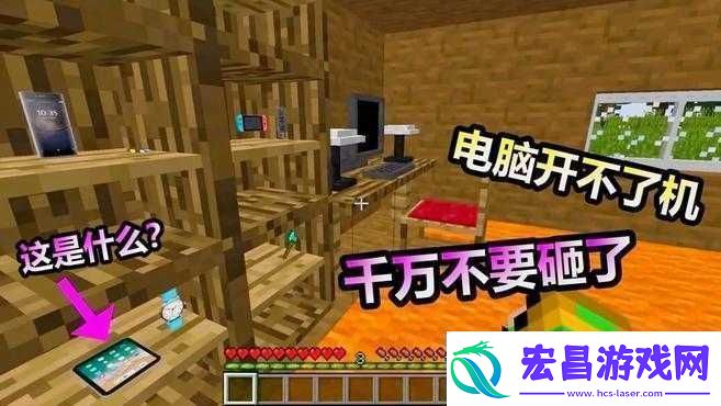 暴躁老外玩盗版我的世界