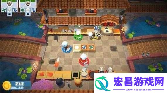 疯狂厨房双人模式玩法
