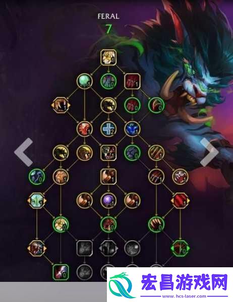魔兽世界PlusP4德鲁伊技能符文全面革新