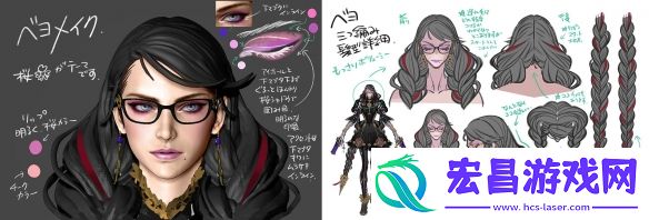 猎天使魔女贝姐历代原案草图公布