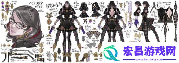 猎天使魔女贝姐历代原案草图公布