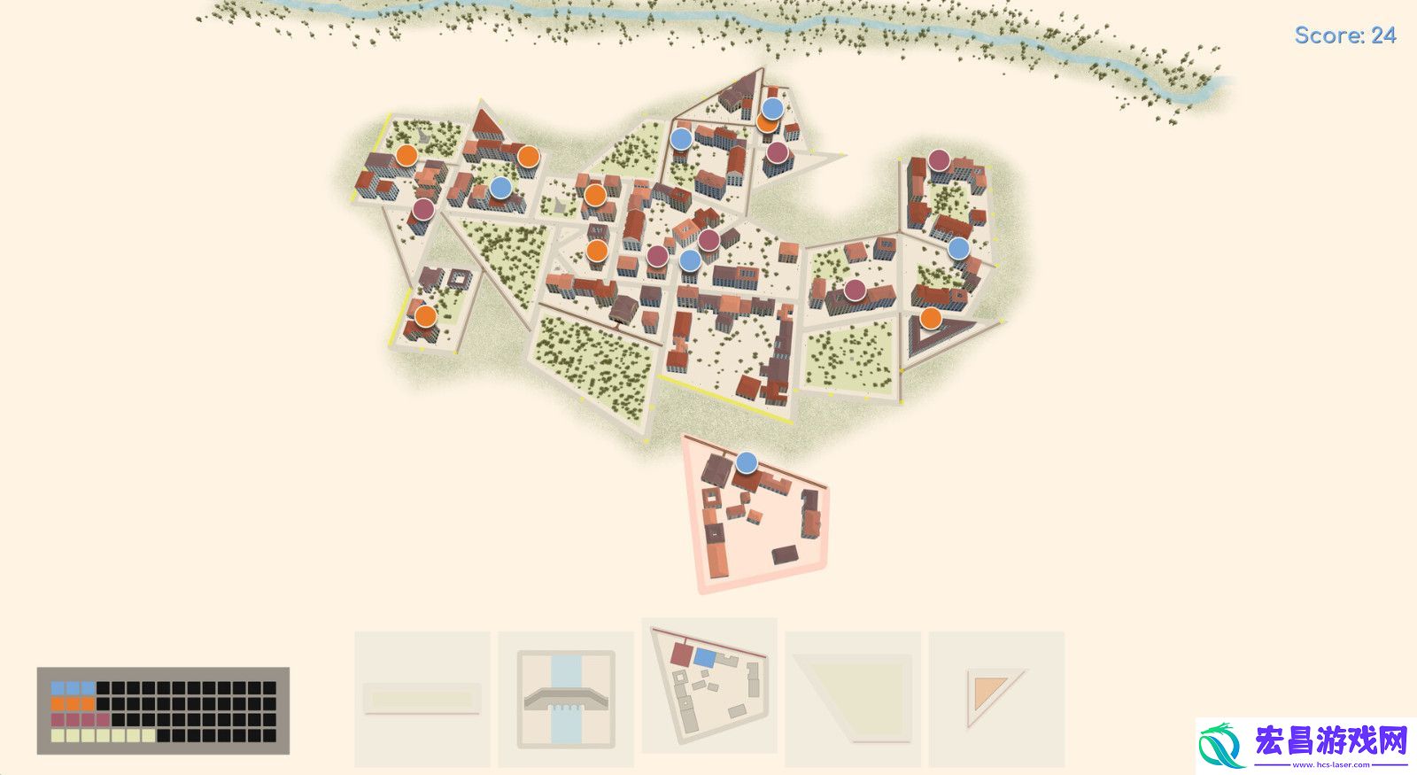 城市建设游戏Tile