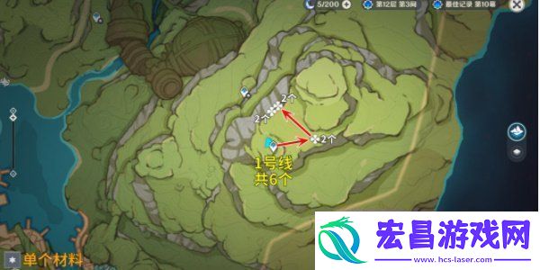 原神劫波莲采集位置分享