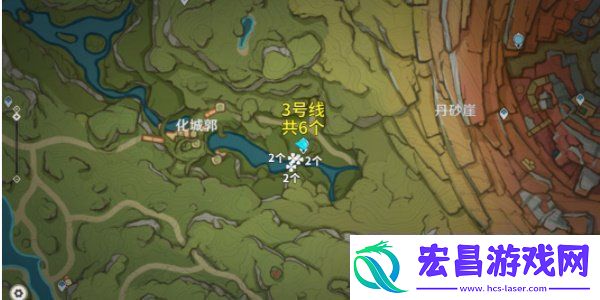 原神劫波莲采集位置分享