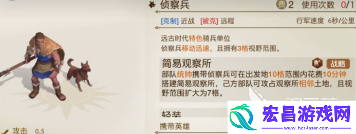 世界启元兵种克制关系有哪些