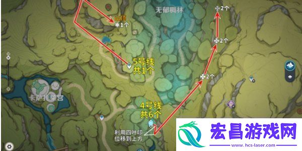 原神劫波莲采集位置分享