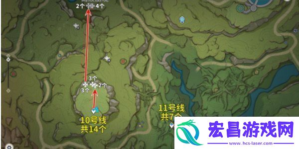 原神劫波莲采集位置分享
