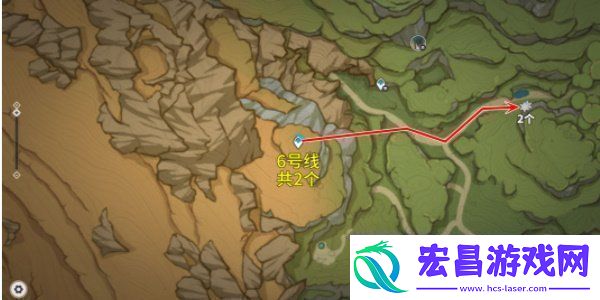 原神劫波莲采集位置分享