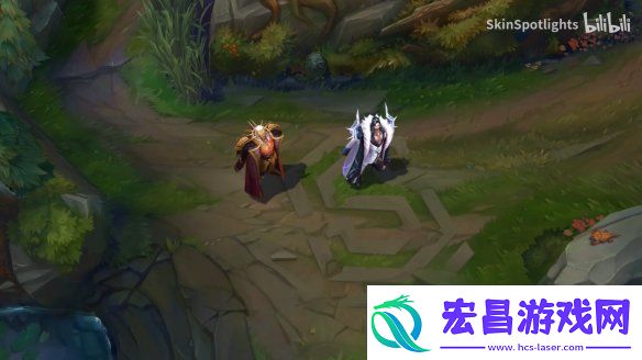 英雄联盟“狼神英灵”斯维因皮肤演示