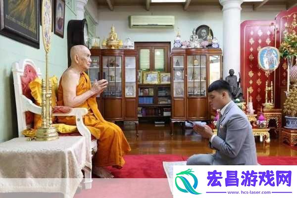泰国萌僧走红络
