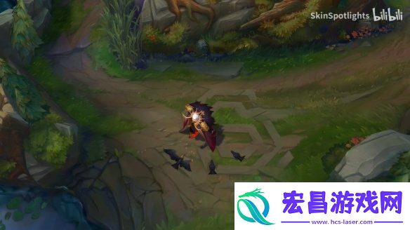 英雄联盟“狼神英灵”斯维因皮肤演示