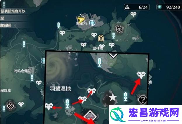 鸣潮青鸟及紫鸟点位及速刷路线是什么