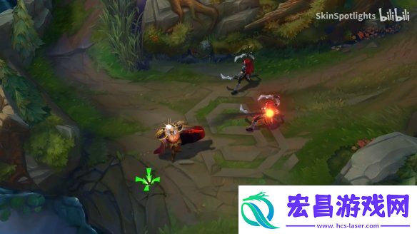 英雄联盟“狼神英灵”斯维因皮肤演示