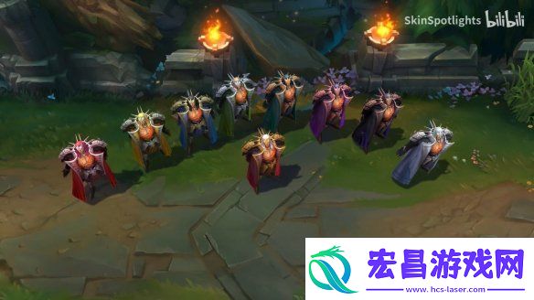 英雄联盟“狼神英灵”斯维因皮肤演示
