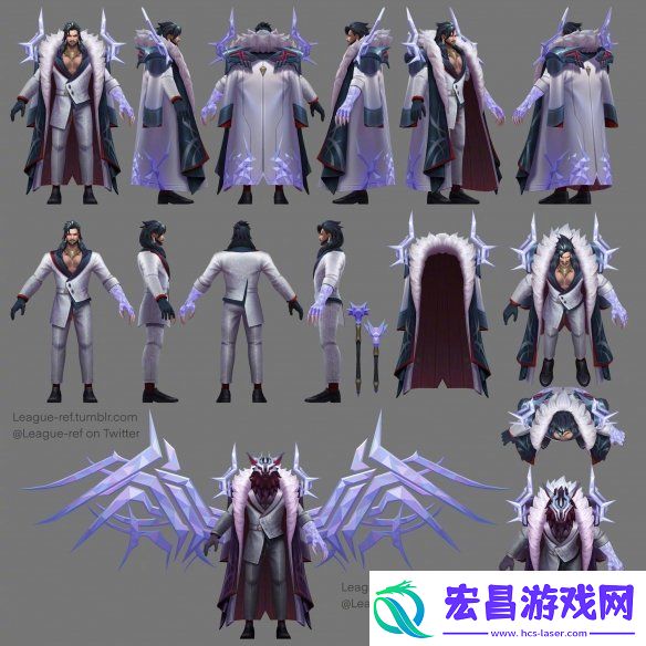 英雄联盟“狼神英灵”斯维因皮肤演示