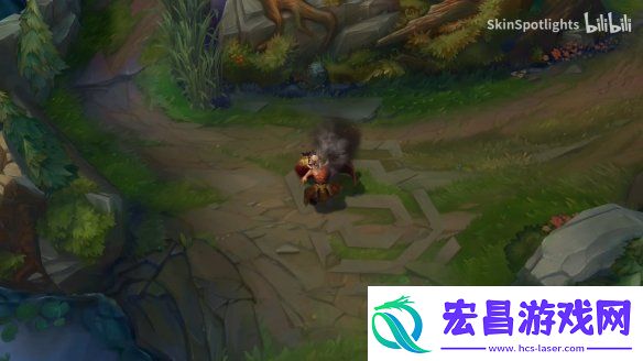英雄联盟“狼神英灵”斯维因皮肤演示