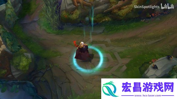 英雄联盟“狼神英灵”斯维因皮肤演示