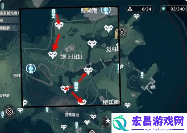 鸣潮青鸟及紫鸟点位及速刷路线是什么