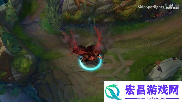 英雄联盟“狼神英灵”斯维因皮肤演示