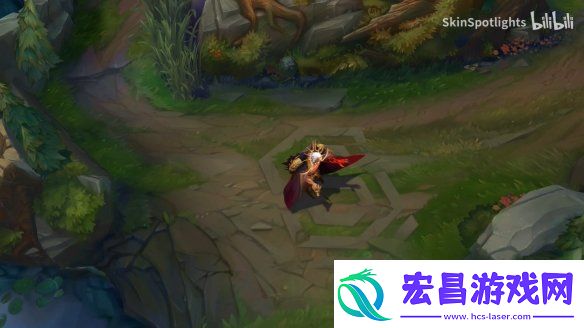 英雄联盟“狼神英灵”斯维因皮肤演示