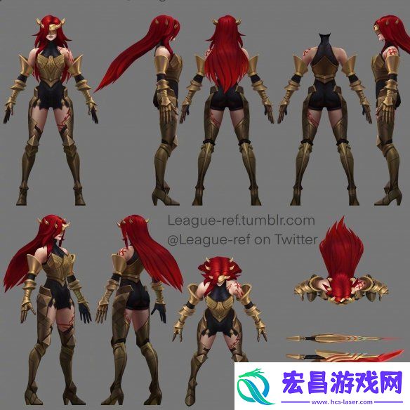 英雄联盟“狼神英灵”斯维因皮肤演示
