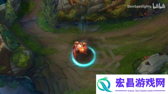 英雄联盟“狼神英灵”斯维因皮肤演示