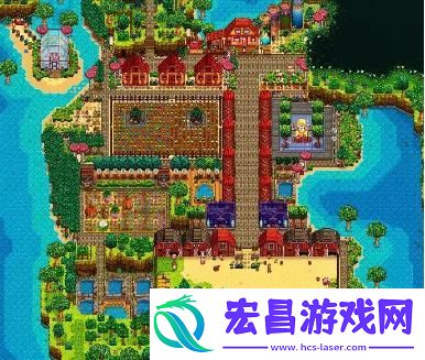 星露谷物语沙滩农场怎么布局