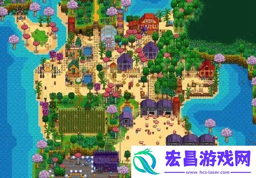 星露谷物语沙滩农场怎么布局