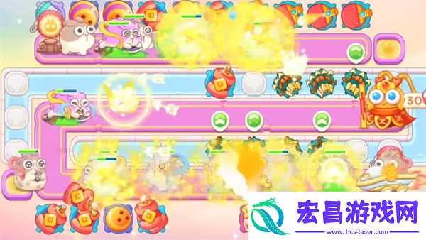 保卫萝卜410月14日周赛通关技巧